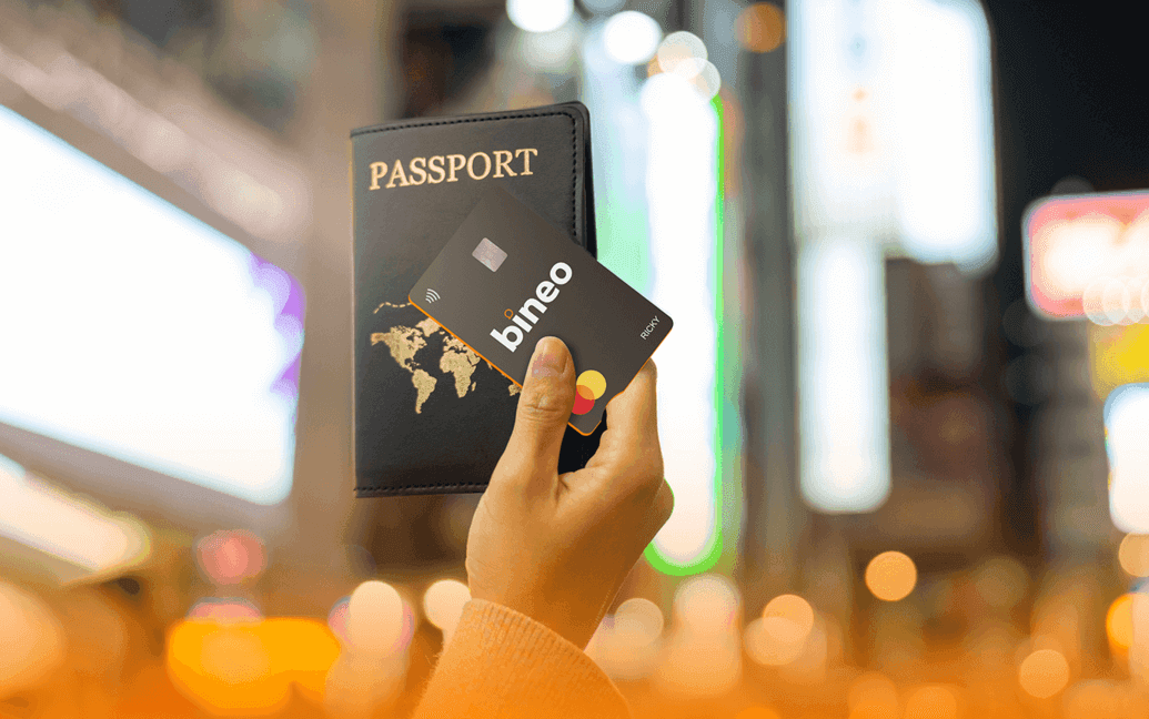Viaja al extranjero y paga con tu Tarjeta bineo Viaja al extranjero y paga con tu Tarjeta bineo
